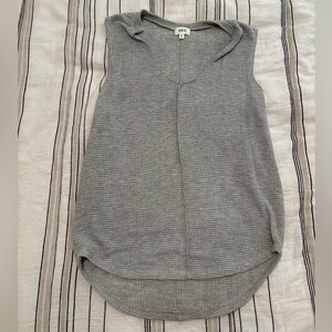 BKE Heathered Tank Top Medium Gray